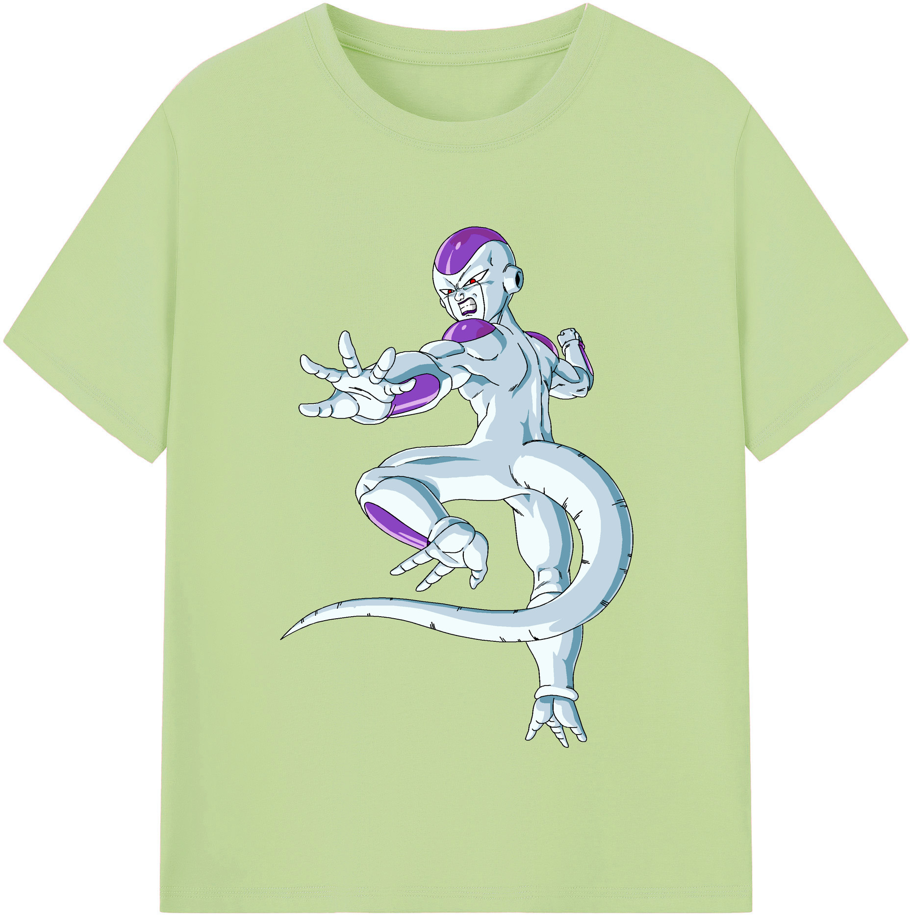 （画像用） ドラゴンボール フリーザ DRAGON BALL Frieza 綿100％半袖Tシャツ（フロントプリント）